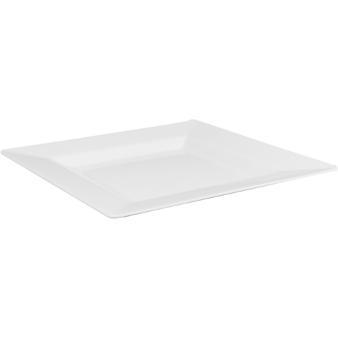 Depa® - Plastic Bord, herbruikbaar vierkant 1-vaks, PP 20x20cm 20 stuks