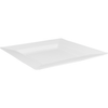Depa - Piatto | riutilizzabile | quadrato | 1 scomparto | PS | 24x24 cm | bianco | 20 pezzi