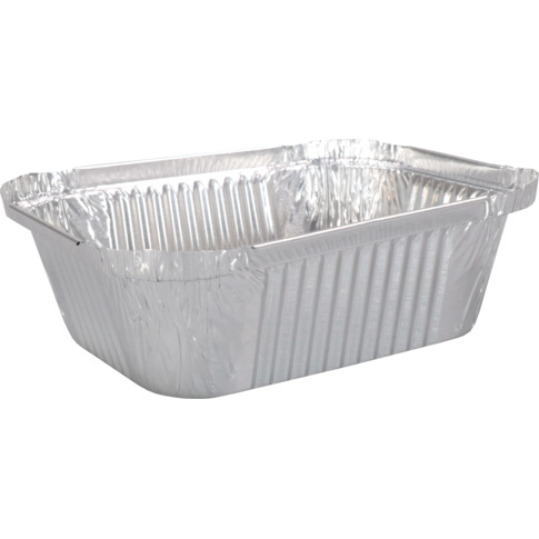 Klika - Bak | Aluminium | 250ml | opstaande rand | 123x98x34mm | zilver | 2700 stuks