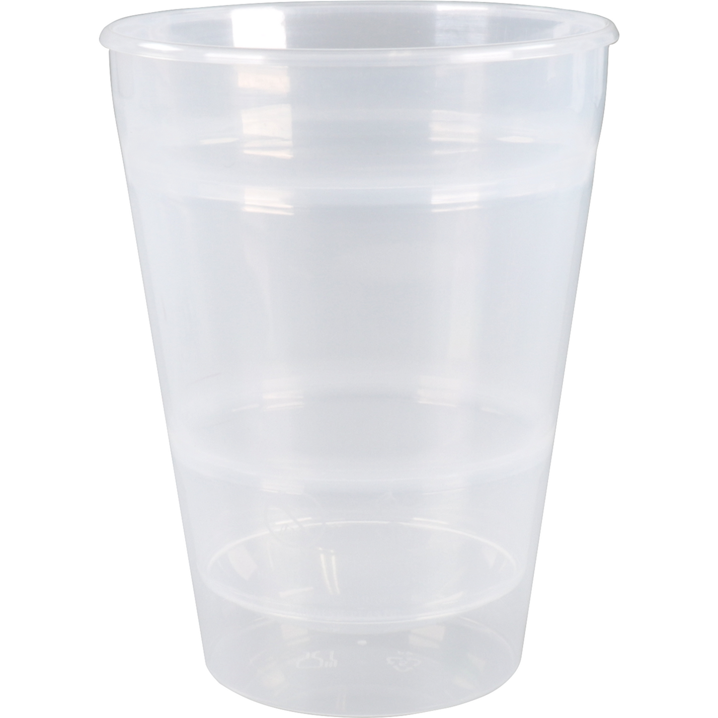 Depa -  | Drinkbeker | PP | schapdoos | dubbelwandig | 350ml | 12oz | Ø90mm | transparant | 60 stuks