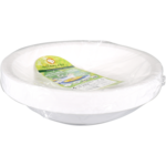 Goldplast - Bord | diep bord | Use reuse | reusable | rond | 1-vaks | pP | Ø19.5cm | wit | 25 stuks