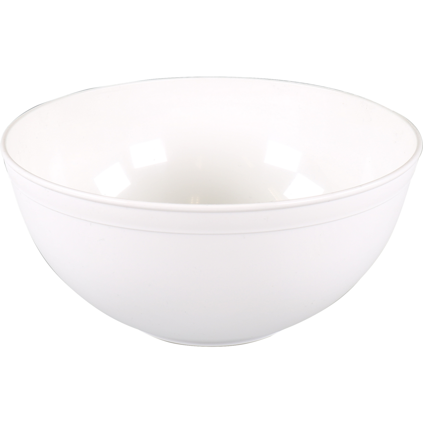 Goldplast -  Bak | PP | 2000ml | Use reuse | Ø20cm | reusable | onbreekbaar | saladebak | wit | 36 stuks