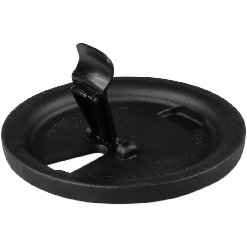 Klika -  Deksel | TPE | rond | reusable | met afsluitbaar drinkgat | zwart | 100 stuks