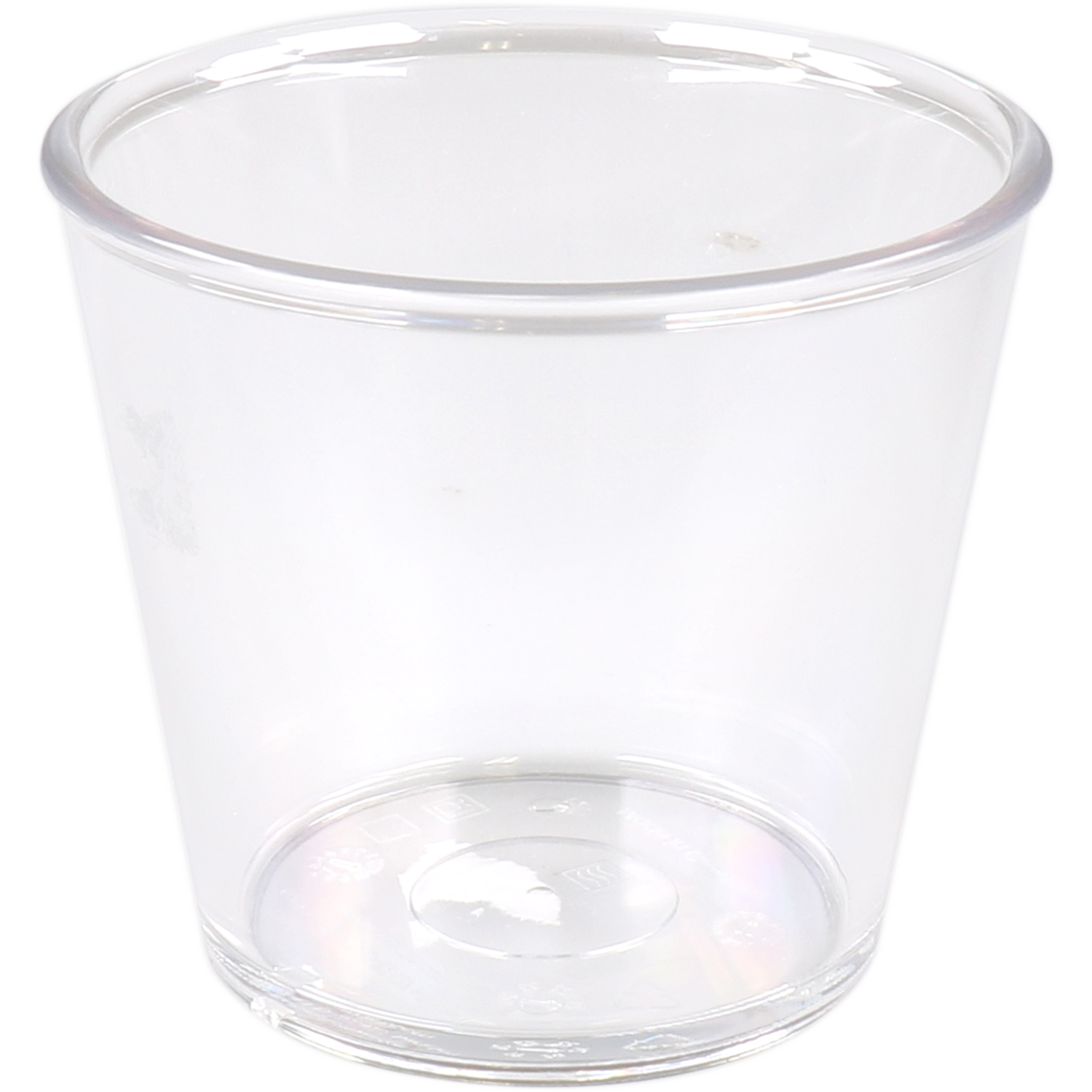 Ornamin -  | Beker | SAN | reusable | onbreekbaar | 250ml | glashelder | 10 stuks