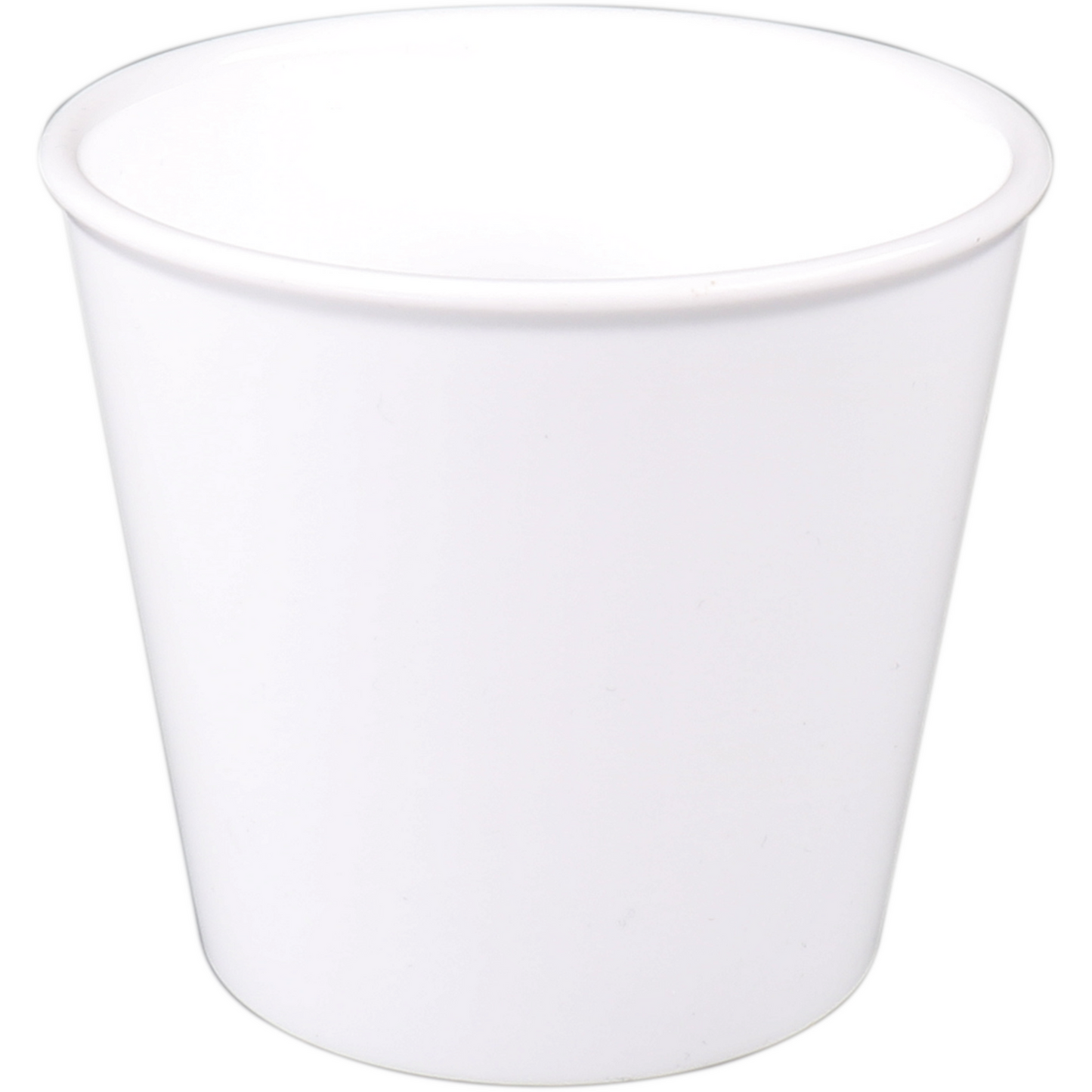 Ornamin - | Coupe | San | Réutilisable | Incassable | 250 ml | Blanc | 10 morceaux