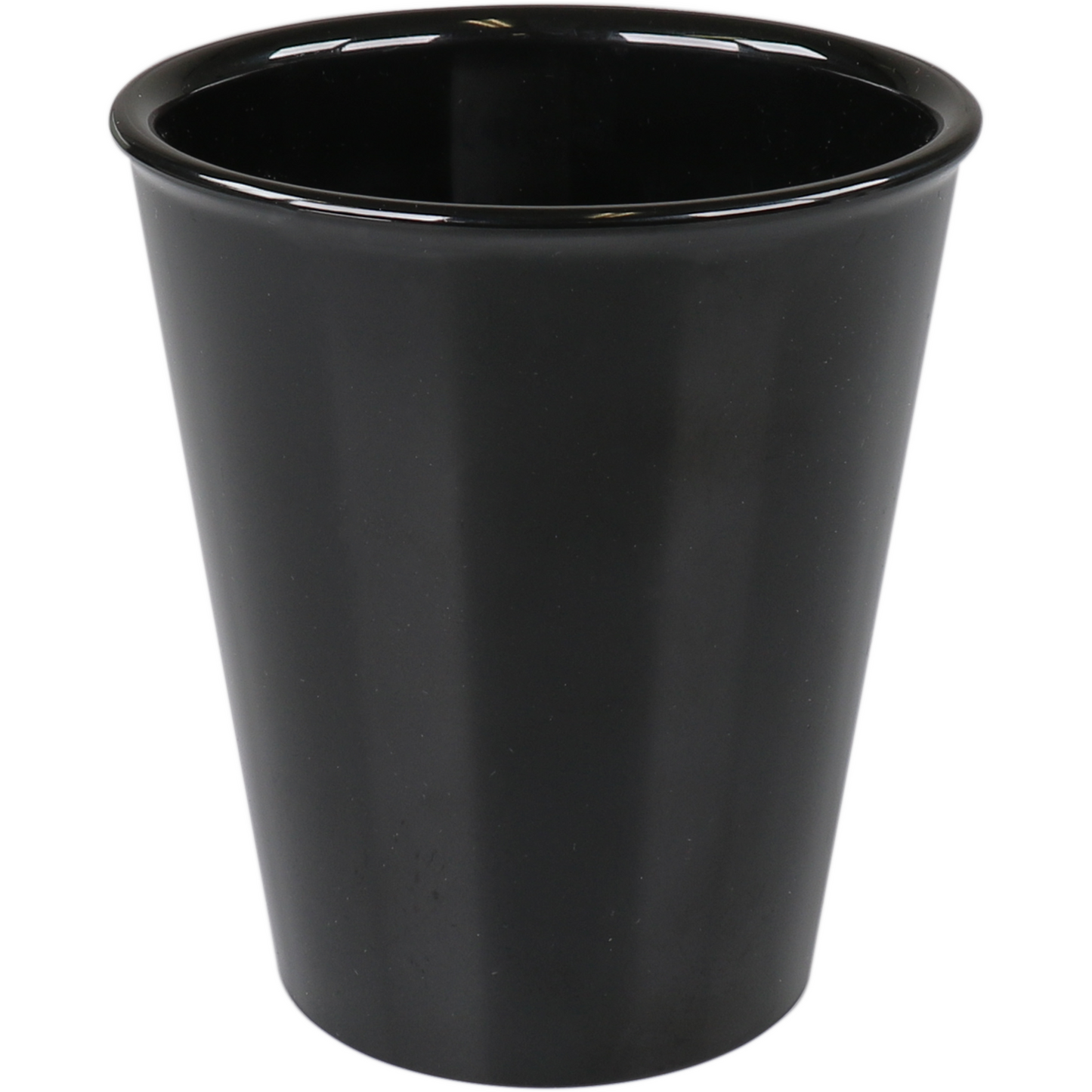 Ornamin - | Coupe | SAN | réutilisable | incassable | 300 ml | noir | 10 pièces