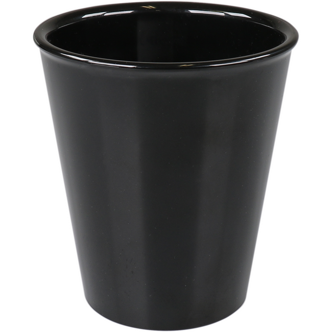 Ornamin - | Cup | SAN | reusable | unbreakable | 300ml | black | 10 pieces
