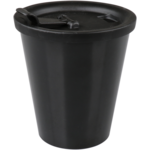 Ornamin - | Coupe | San | Réutilisable | Incassable | 300 ml | Noir | 10 morceaux