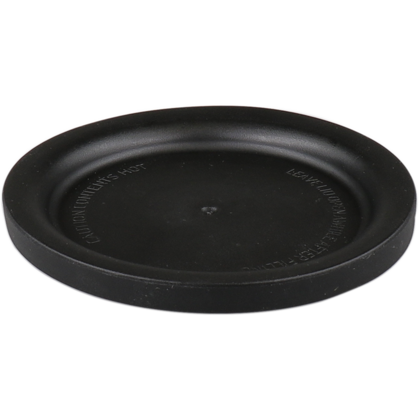 Ornamin - Coperchio | TPE | riutilizzabile | infrangibile | nero | 10 pezzi