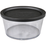 Ornamin - Schaal | reusable | onbreekbaar | sAN | rond | 600ml | 70mm | ∅140mm | glashelder | 10 stuks