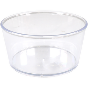 Ornamin - Scala | riutilizzabile | infrangibile | sAN | rotondo | 600ml| 70 mm | ∅140 mm | cristallino | 10 pezzi