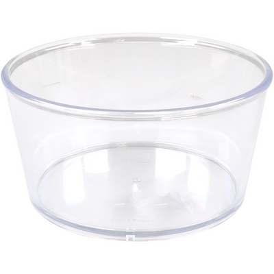 Ornamin - Scale | reusable | unbreakable | sAN | round | 600ml | 70mm | ∅140mm | crystal clear | 10 pieces
