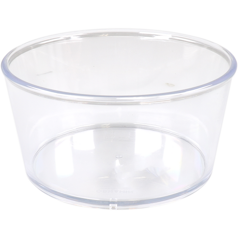 Ornamin - Scale | reusable | unbreakable | sAN | round | 600ml | 70mm | ∅140mm | crystal clear | 10 pieces