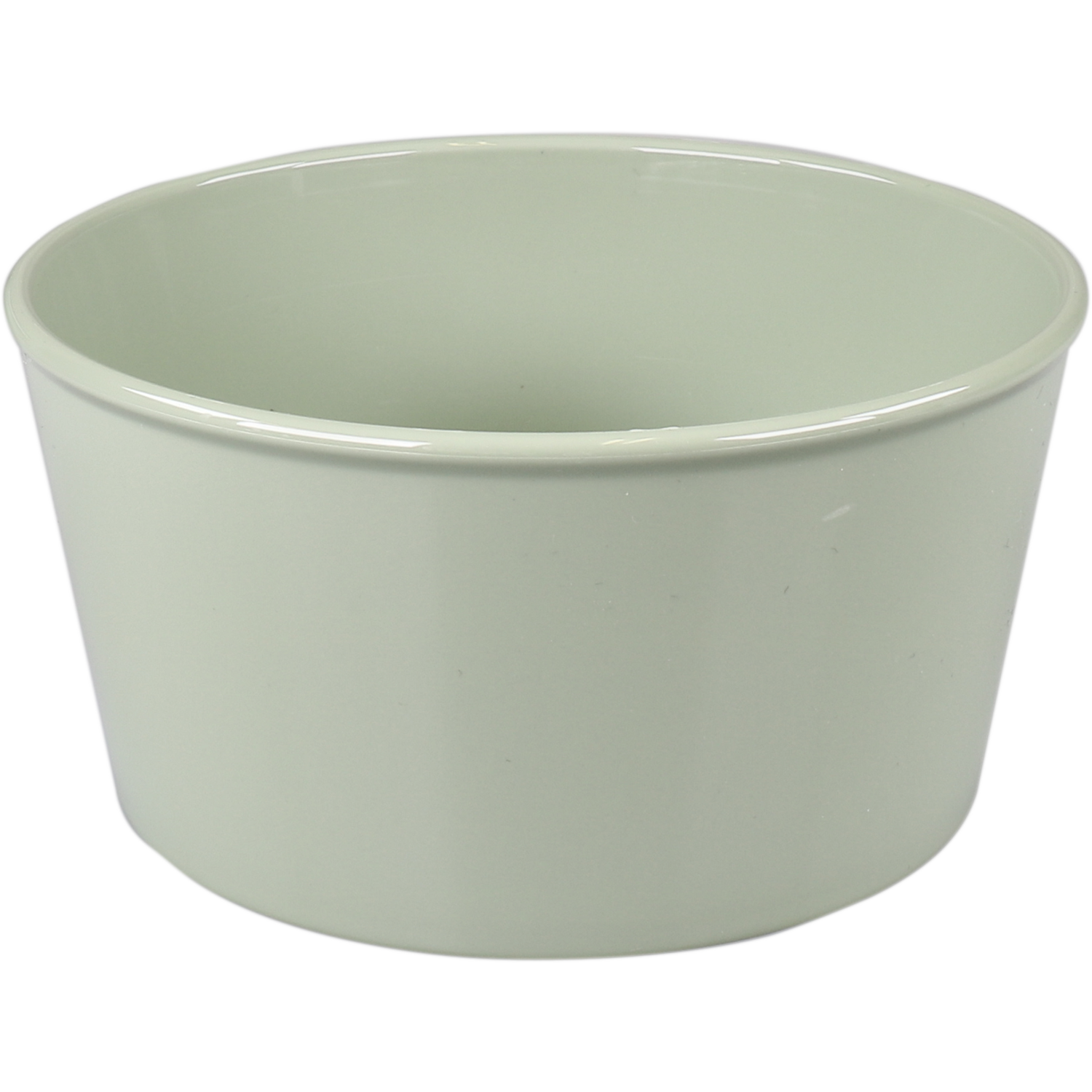 Ornamin -  Schaal | reusable | onbreekbaar | sAN | rond | 600ml | 70mm | ∅140mm | oudgroen | 10 stuks