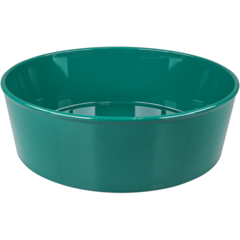 Ornamin - Schaal | reusable | onbreekbaar | sAN | rond | 1100ml | 63mm | ∅200mm | groen | 10 stuks