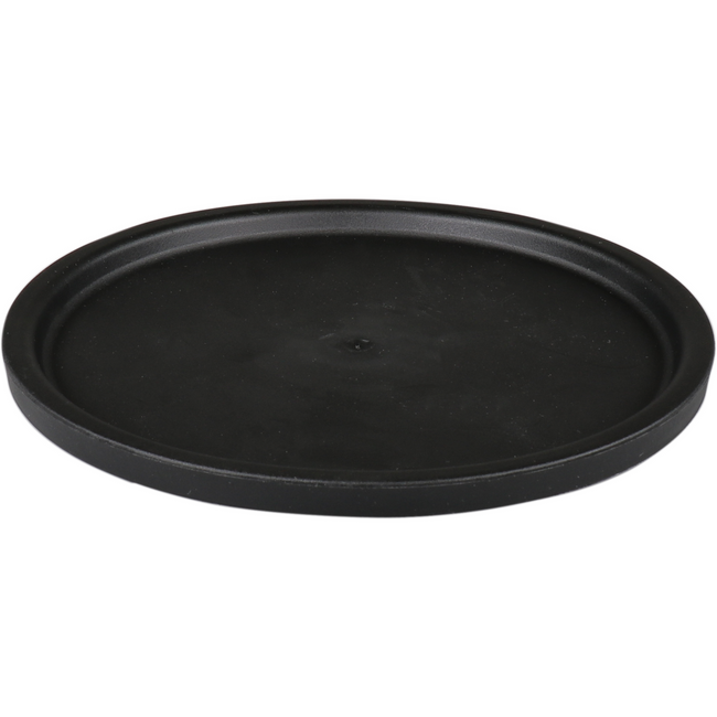 Ornamin - CDE | TPE | Round | Réutilisable | Incassable | Noir | 10 morceaux