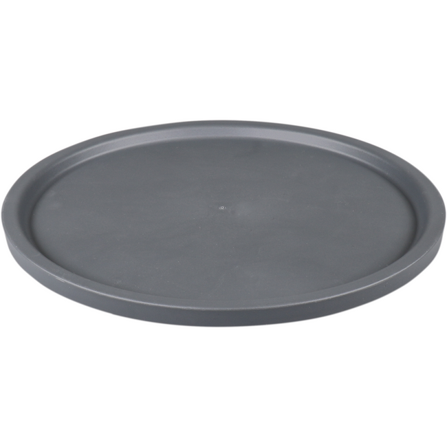 Ornamin - CDE | TPE | Round | Réutilisable | Incassable | Ø200 mm | Anthracite | 10 morceaux