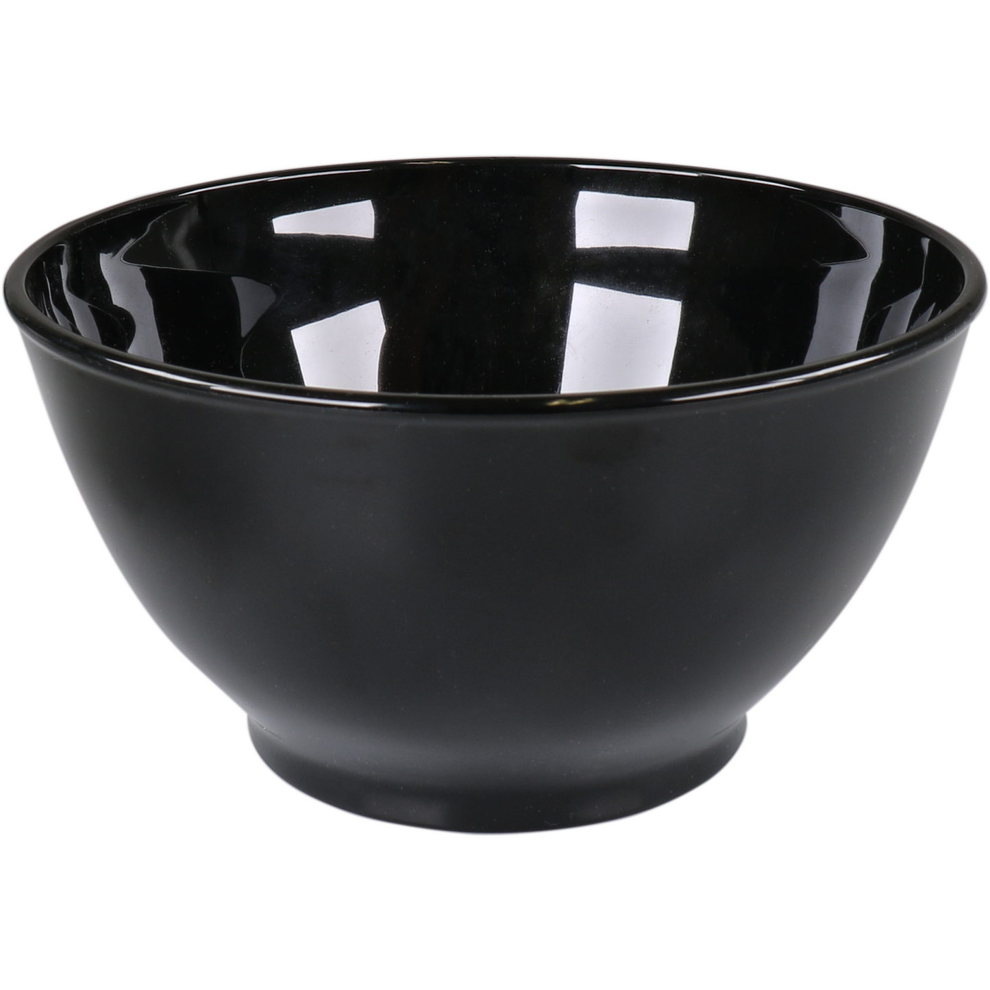 Ornamin - Échelle | réutilisable | incassable | SAN | rond | 800 ml | 90 mm | ∅170mm | noir | 10 pièces