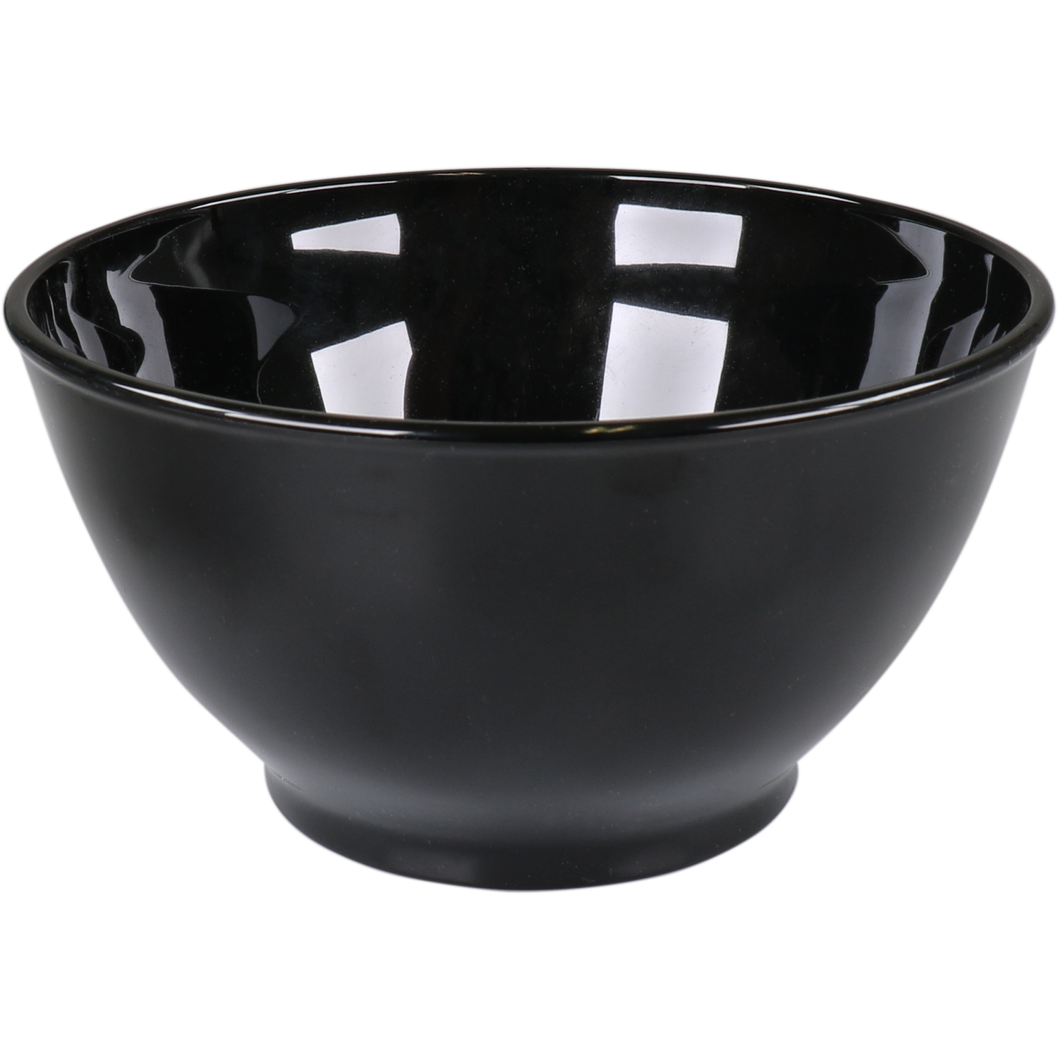 Ornamin - Escala | reutilizable | irrompible | SAN | redondo | 800ml | 90 mm | ∅170mm | negro | 10 piezas