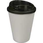 Circ - | Tasse | Pp | Wiederverwendbar | Doppelt -gewaltt | 300 ml | 115 mm | Weiß | 48 Stücke