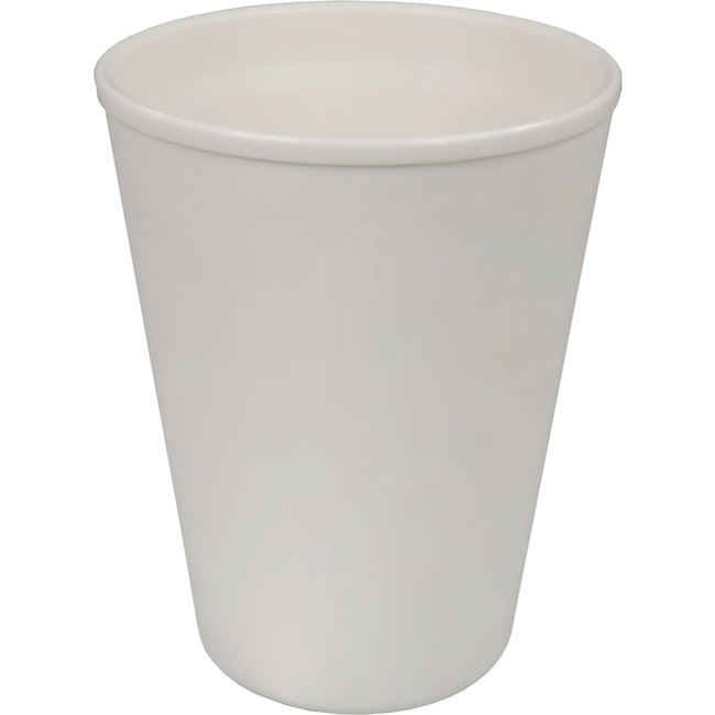 Circ - | Coupe | PP | Réutilisable | Double-Walled | 300 ml | 115 mm | Blanc | 48 pièces