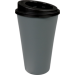 Circ - | Coupe | PP | Réutilisable | Double-Walled | 400 ml | 145 mm | Gris | 48 pièces