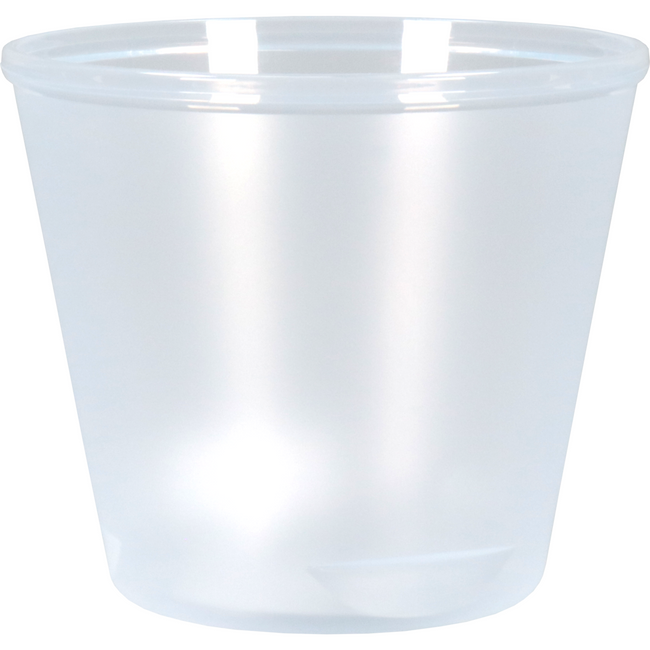 Circ - | Tasse de boisson fraîche PP | Réutilisable | 200 ml | Transparent 10 morceaux