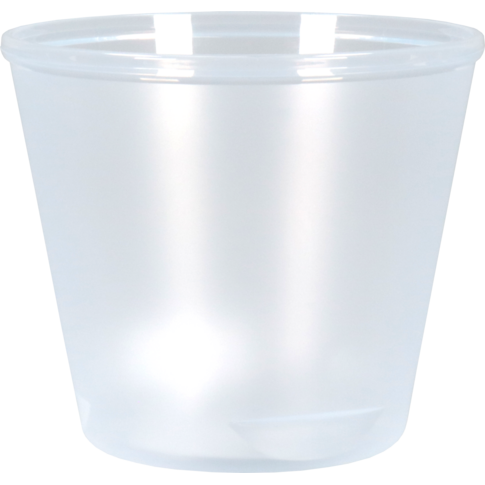 Circ - | Tasse de boisson fraîche PP | Réutilisable | 200 ml | Transparent 10 morceaux