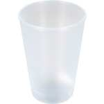 Circ - | Tasse de boisson fraîche PP | Réutilisable | 400 ml | Transparent 10 morceaux