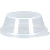 Circ -  Deksel | PP | dome | reusable | zonder gat | Ø90mm | transparant | 100 stuks