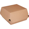 Klika -  Bak | Karton | hamburgerbox | 115x115x70mm | bruin | 300 stuks