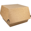 Klika -  Bak | Karton | hamburgerbox | 120x120x100mm | bruin | 300 stuks