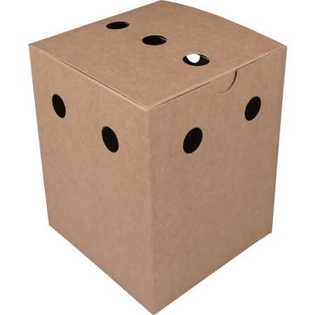 Klika -  Bak | Karton | fritesbox | 110x110x140mm | bruin | 200 stuks