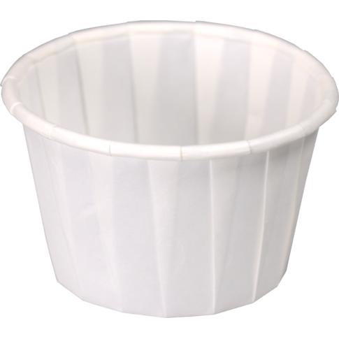 Depa - Cup | portiecup | papier | 35ml | 1.25oz | 31mm | wit | sleeve met 250 stuks