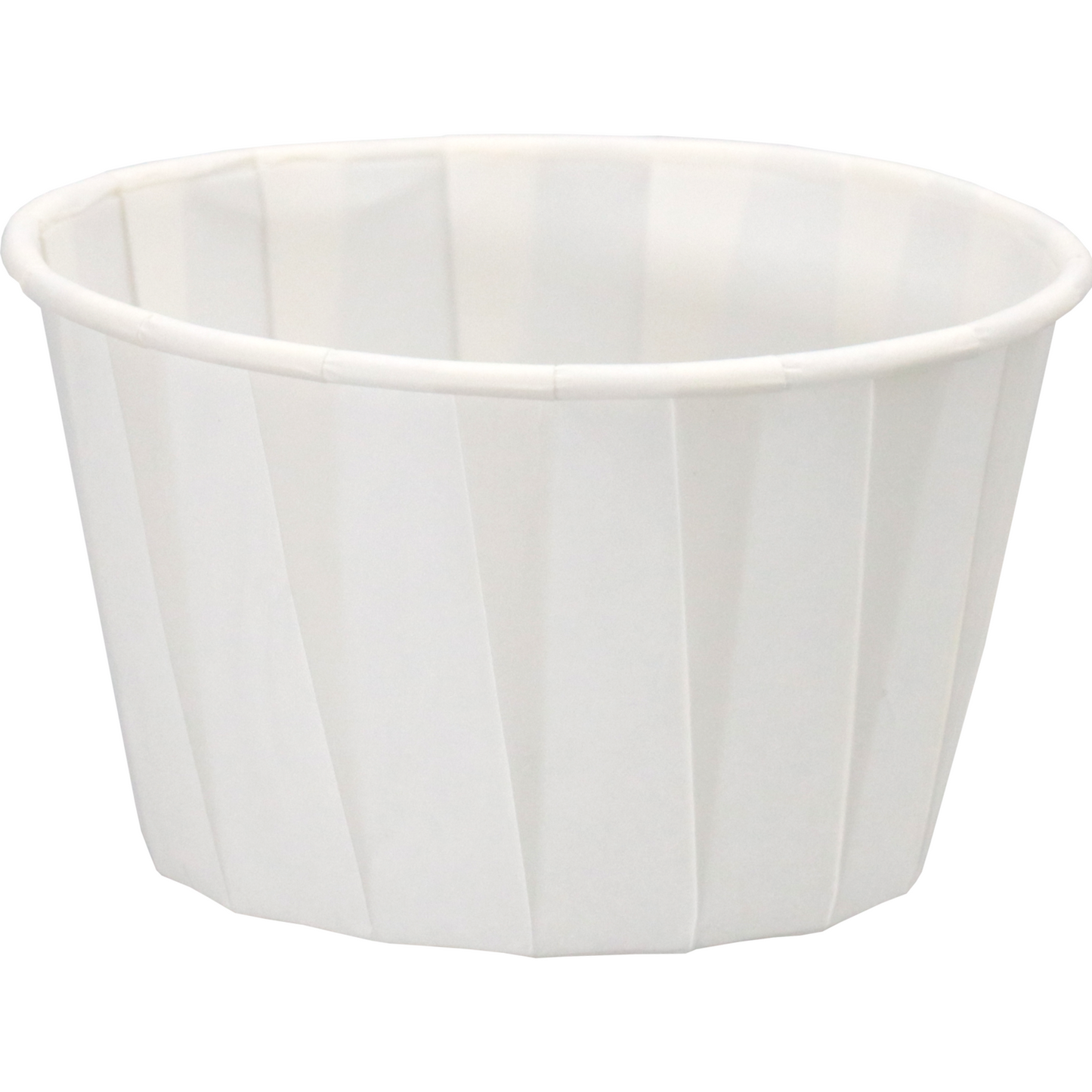 Depa - Coupe | Portiecup | papier 110 ml | 4oz | 41 mm | Blanc | Manche avec 100 pièces