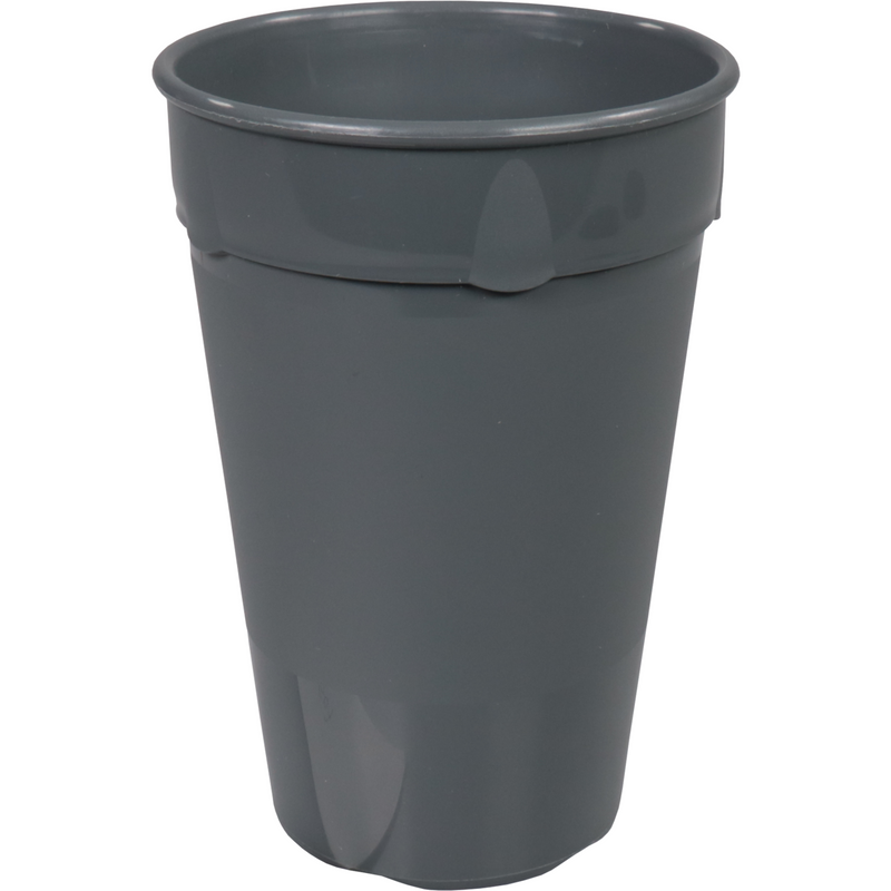 DishCircle -  | Beker | PP | reusable | 400ml | Ø90mm | grijs | 40 stuks