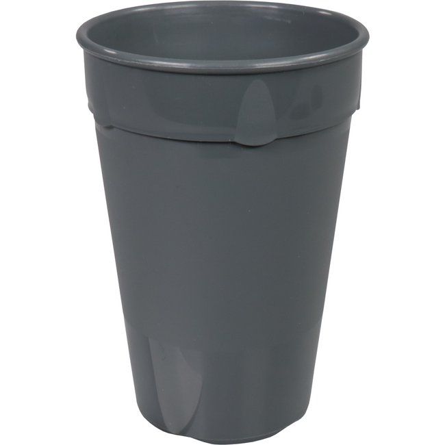 DishCircle - | Coupe | PP | réutilisable | 400 ml | 115 mm | gris | 40 pièces