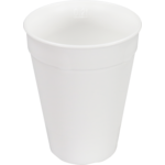 DishCircle - | Coupe | PP | Réutilisable | 200 ml | 100 mm | Blanc | 80 pièces