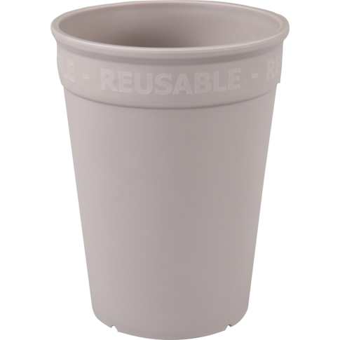 Ökocup - | Coupe | PP | Réutilisable | 250 ml | Mokka | 20 morceaux