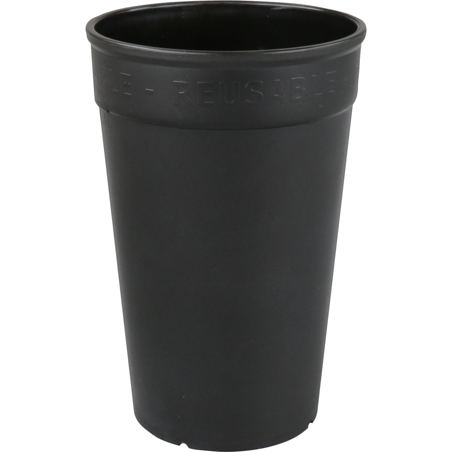 ÖkoCup - | Cup | PP | reusable | 300ml | black | 20 pieces