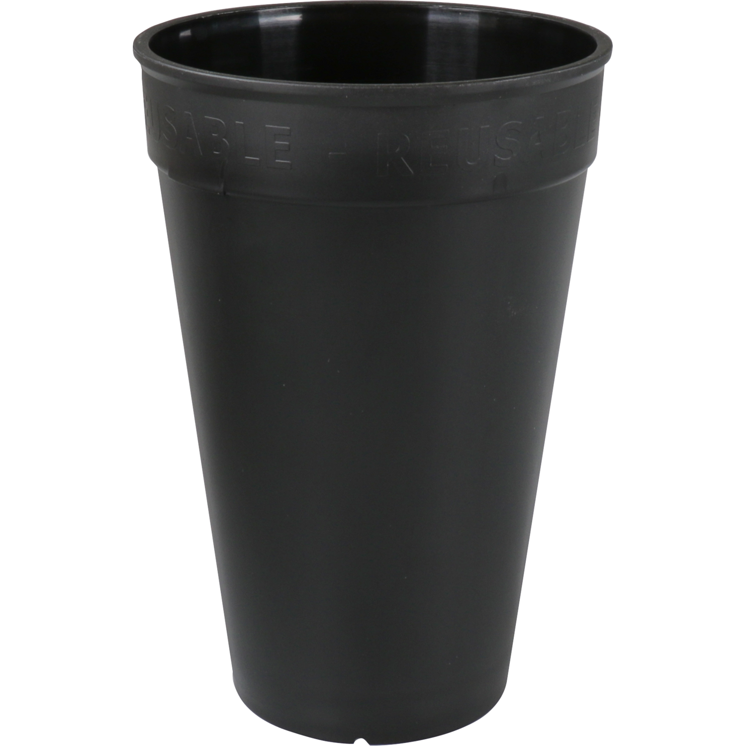 ÖkoCup -  | Beker | PP | reusable | 400ml | zwart | 80 stuks