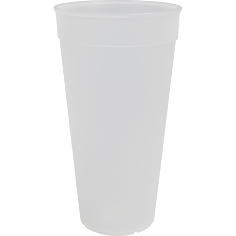 Ökocup - | Coupe | PP | Réutilisable | 500 ml | Transparent 20 morceaux