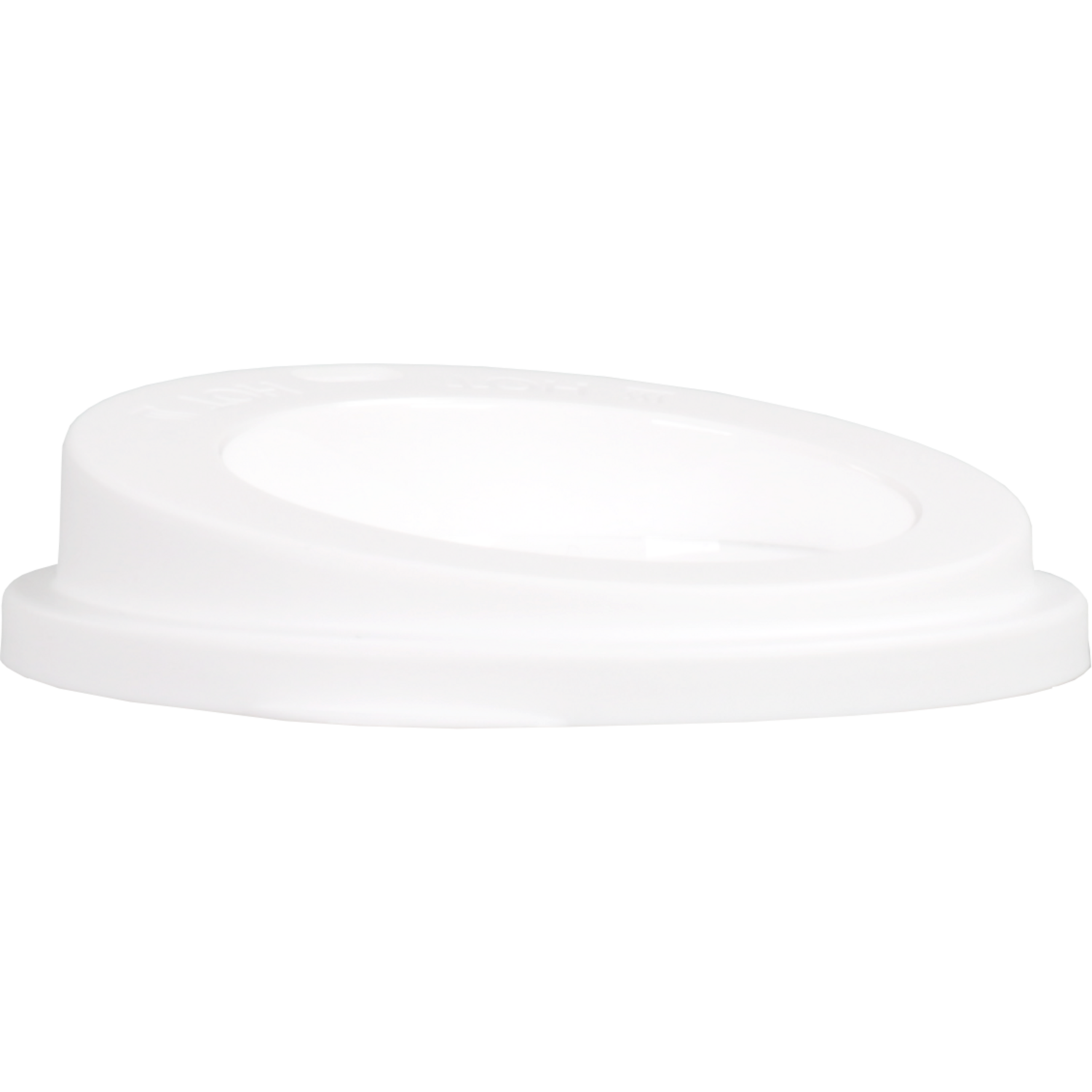 ÖkoCup -  Deksel | PP | rond | reusable | met drinkgat | Ø90mm | wit | 80 stuks