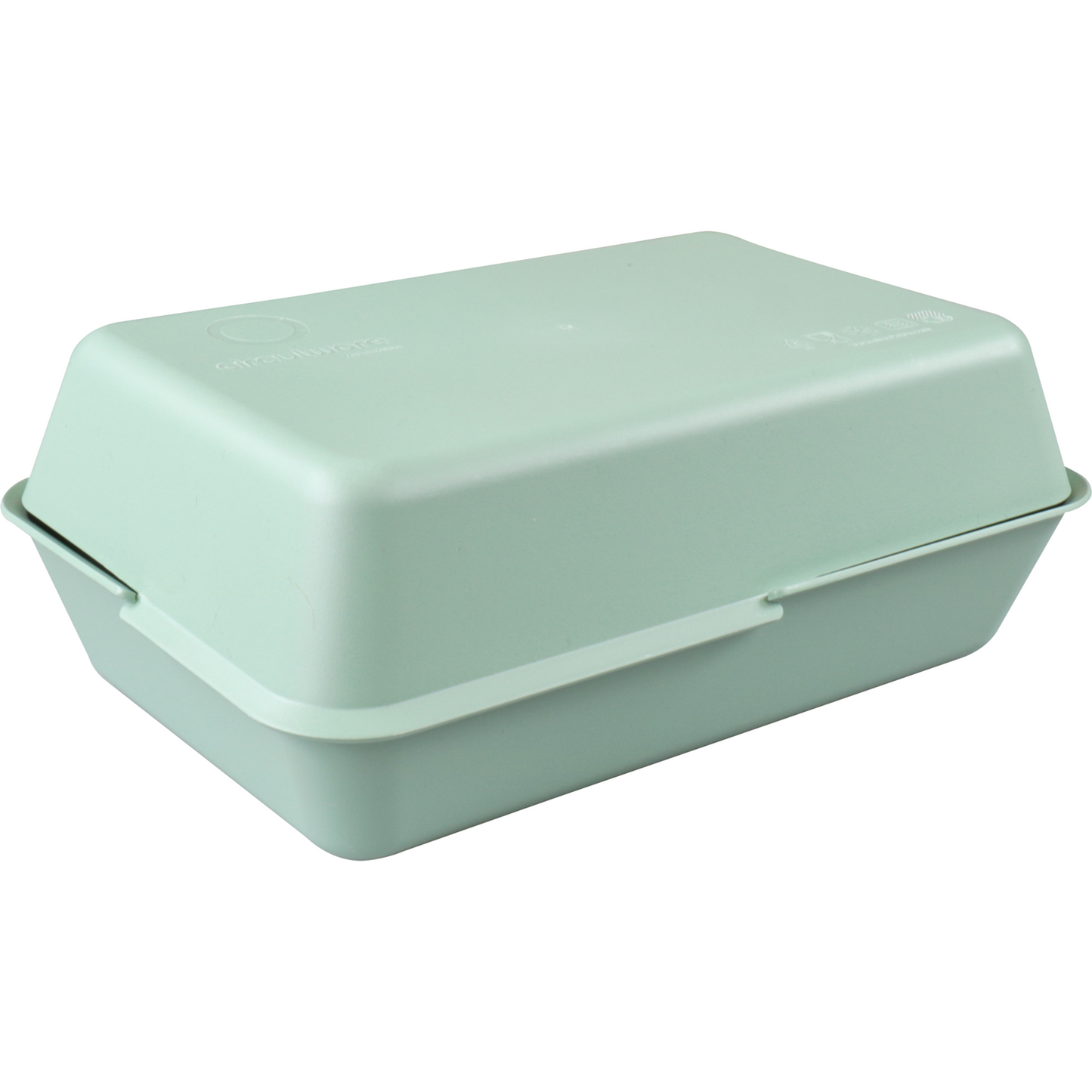 Circulware - Cuire | PP | réutilisable | boîte repas | 234x156x43mm | forêt | 48 pièces