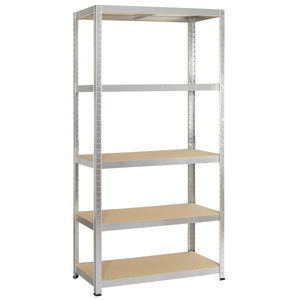 Avasco - A rack Strong 175, ft 176 x 90 x 45 cm, 5 shelves, galvanized