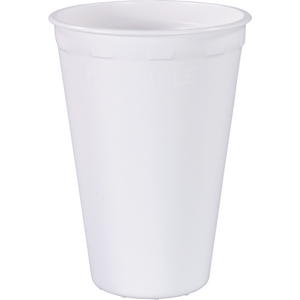 Depa - | Cup | PP | reusable | automatic suitable | 180ml | 7.5oz | 96mm | white | 40 pieces