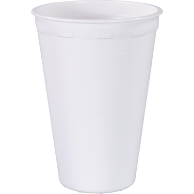 Depa - | Cup | PP | reusable | automatic suitable | 180ml | 7.5oz | 96mm | white | 40 pieces