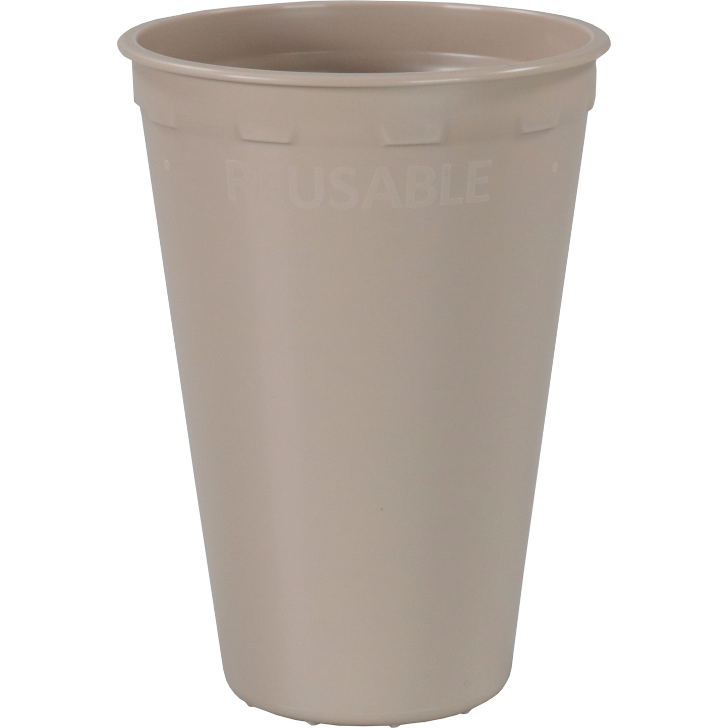 DEPA - | Coupe | PP | Réutilisable | Automatique approprié | 180 ml | 7,5 oz | 96 mm | Taupe | 432 pièces