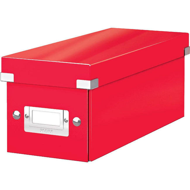 Leitz - WOW storage box Click Store, ft S, red