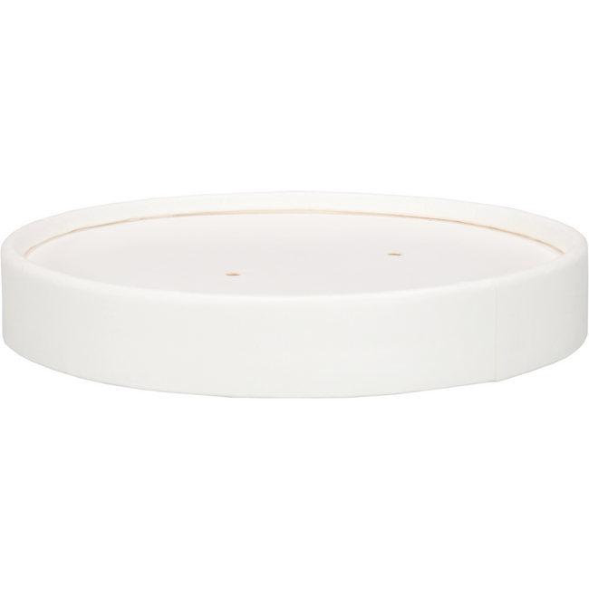 Depa - Lid | soup cup | Cardboard + PE | round | Ø90mm | white | 500 pieces